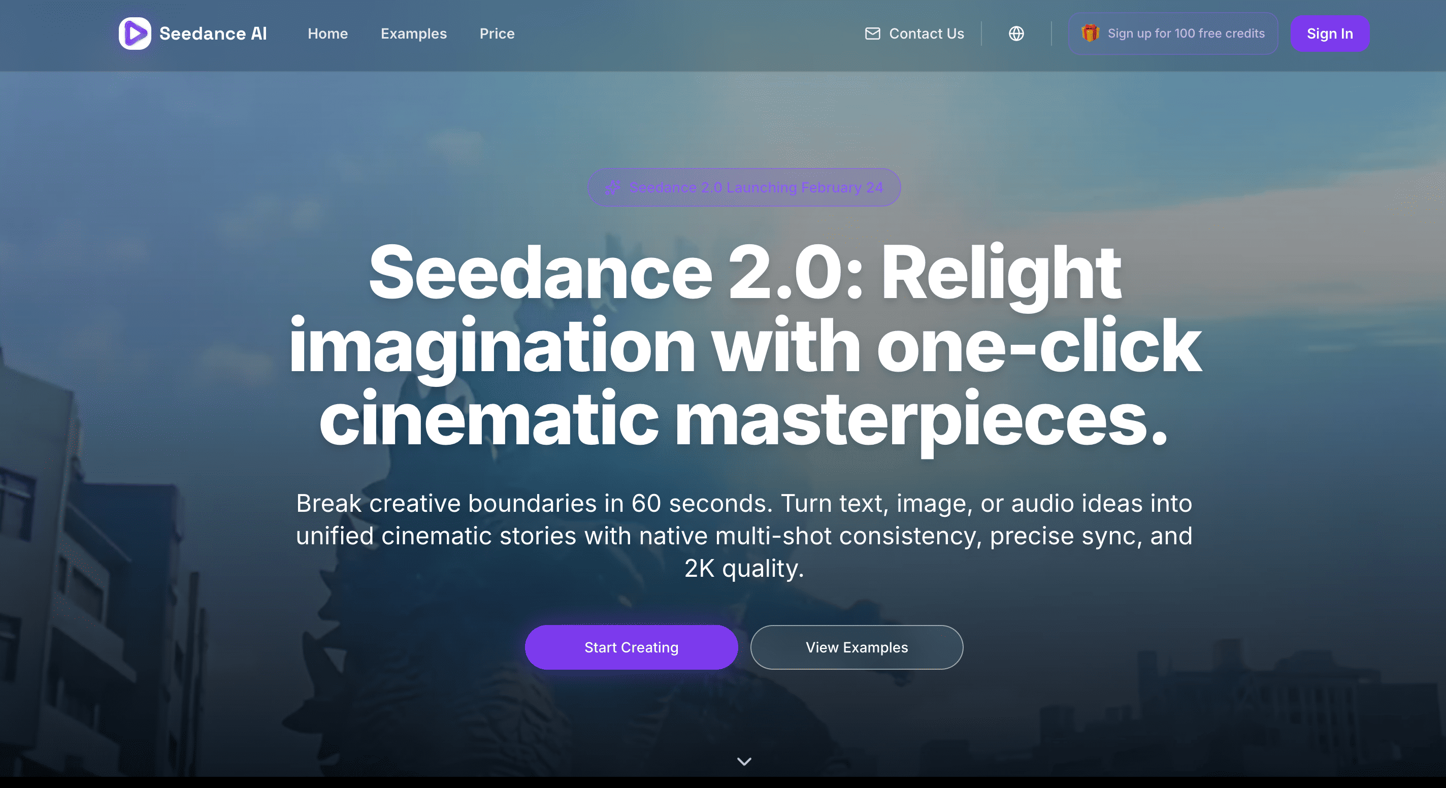 Seedance 2.0 AI Screenshot