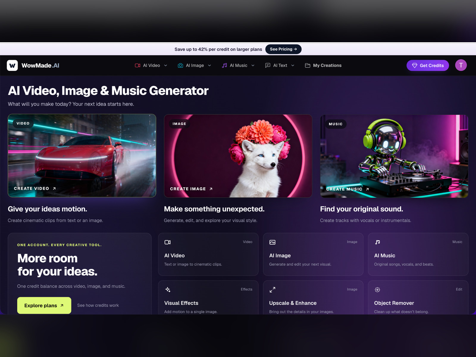 WowMade AI Screenshot