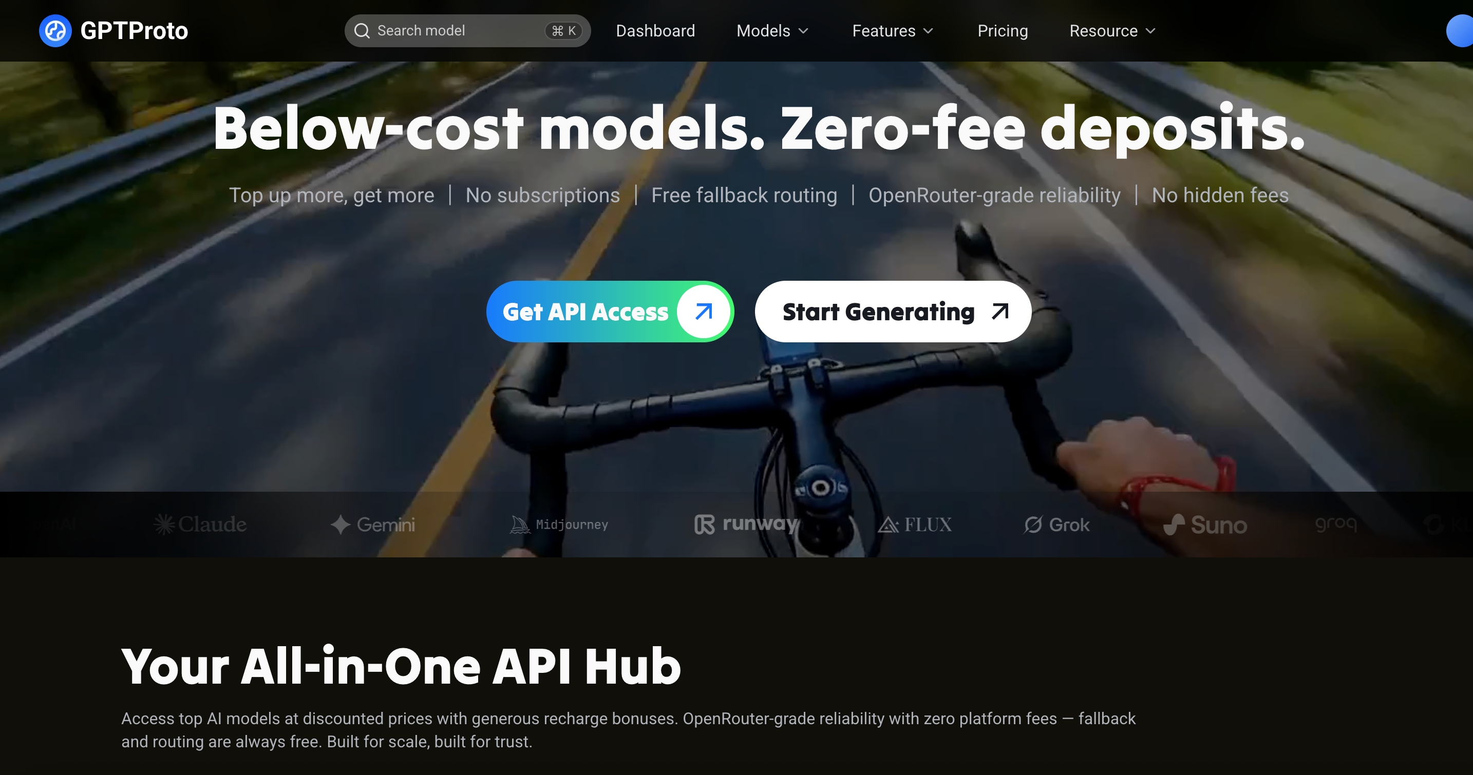 GPTProto Screenshot
