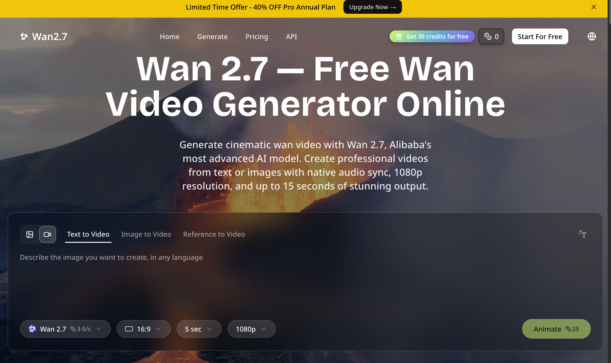Wan2.7 AI Screenshot