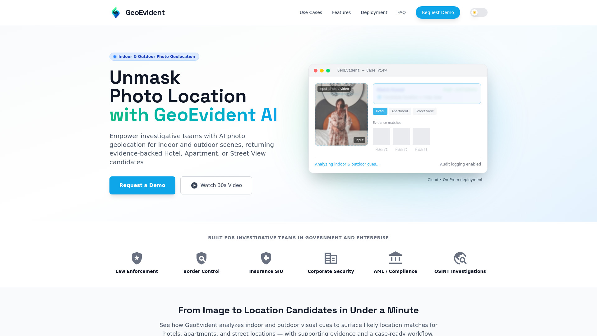 GeoEvident Screenshot