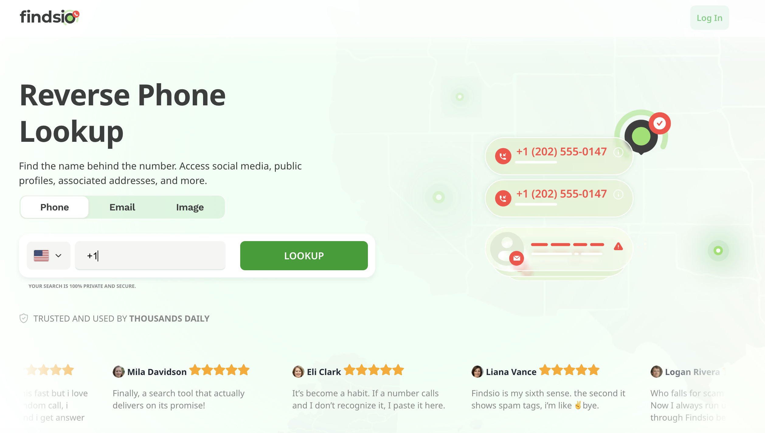Findsio Screenshot